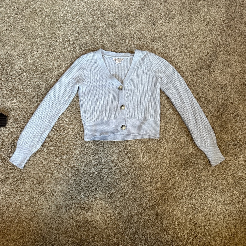 Extra small light blue Sincerely Jules sweater
